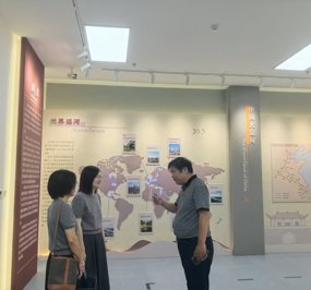 淮北市委统战部一行到访安徽省大运河文化研究中心开展工作交流